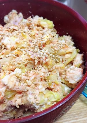 おからとキムチ納豆のサラダ-レシピのメイン写真