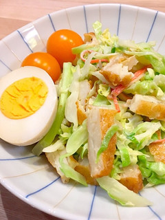 はんぺん(練り物)をサラダにリメイク!-レシピのメイン写真