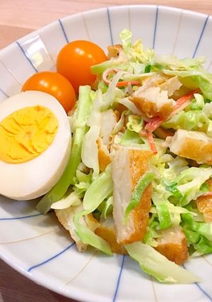 はんぺん（練り物）をサラダにリメイク！-レシピのメイン写真