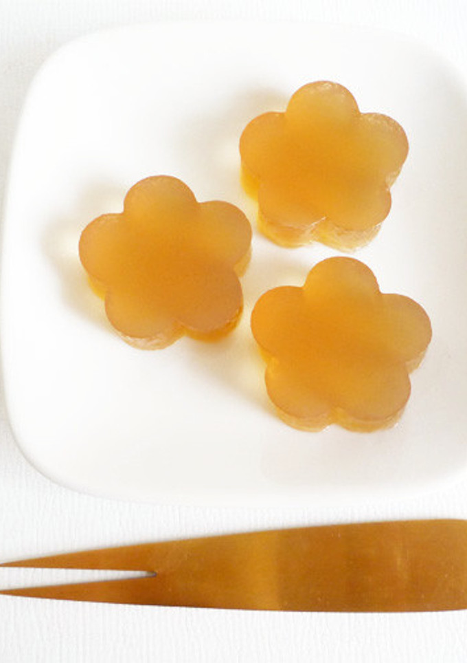 ほうじ茶寒天-レシピのメイン写真