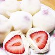 チーズケーキいちご大福♪ひなまつり♪