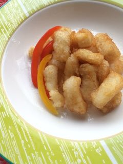 いかのかりん揚げ【柏市学校給食】-レシピのメイン写真