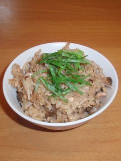 秋鮭ときのこのごはん-レシピのメイン写真
