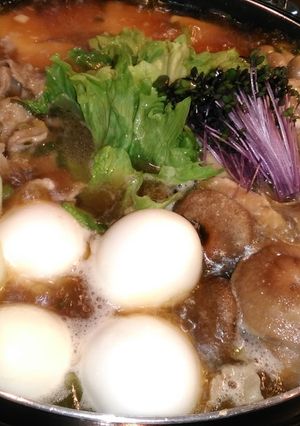 ☆豚バラときのこの常夜鍋☆-レシピのメイン写真