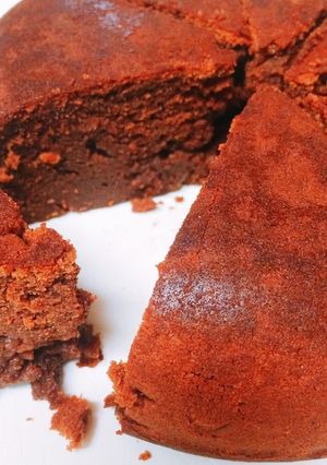炊飯器で濃厚チョコレートケーキ！-レシピのメイン写真