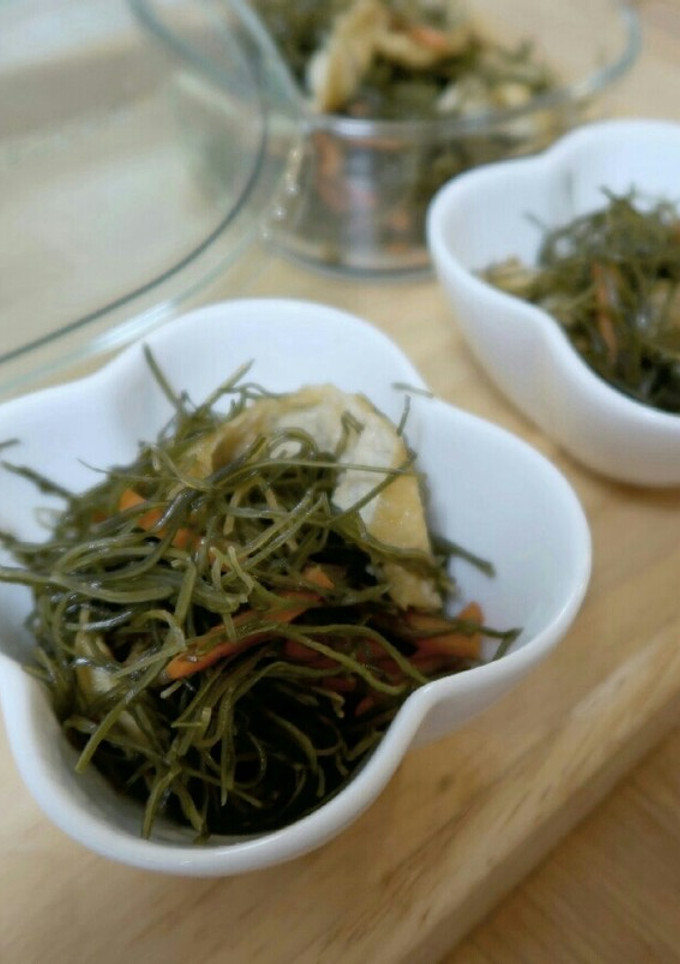 栄養満点☆簡単☆切り昆布炒め♪-レシピのメイン写真
