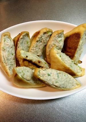 鶏挽肉のあげ包み焼き-レシピのメイン写真