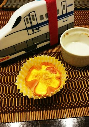 簡単キッシュ風ハムのお花☆お弁当にも-レシピのメイン写真