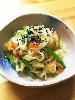 余った大根の皮できんぴら風-レシピのメイン写真