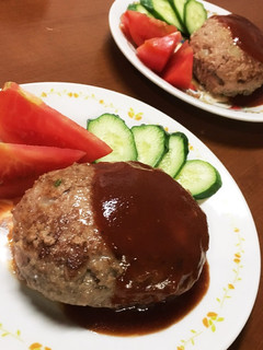 手作りハンバーグ-レシピのメイン写真