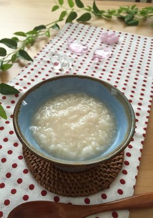 麹とお水だけ☆保温で簡単☆食べる甘酒♪-レシピのメイン写真