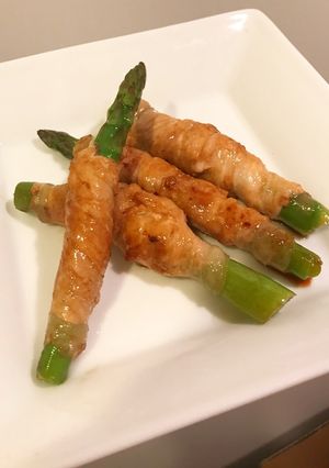 簡単☆アスパラ豚肉巻き-レシピのメイン写真