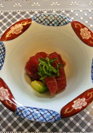 魔法のだし塩しめマグロとアボカドのマリネ-レシピのメイン写真
