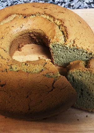 抹茶シフォンケーキ(24cm型)-レシピのメイン写真