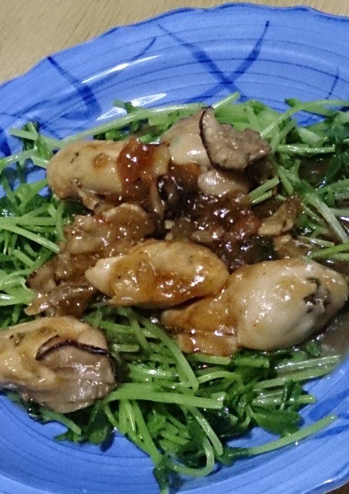 旨♪ 牡蠣のオイスターソース炒め-レシピのメイン写真