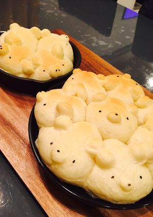 スキレットで可愛いちぎりパン✧*-レシピのメイン写真