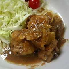 รูปของ たまねぎドレッシンっぐぅ♪DEチキン