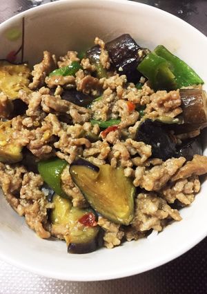 茄子と豚ひき肉の✨甘辛どんぶり✨-レシピのメイン写真