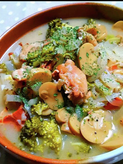 鶏モモ肉と玉ねぎのトロトロ煮込み-レシピのメイン写真