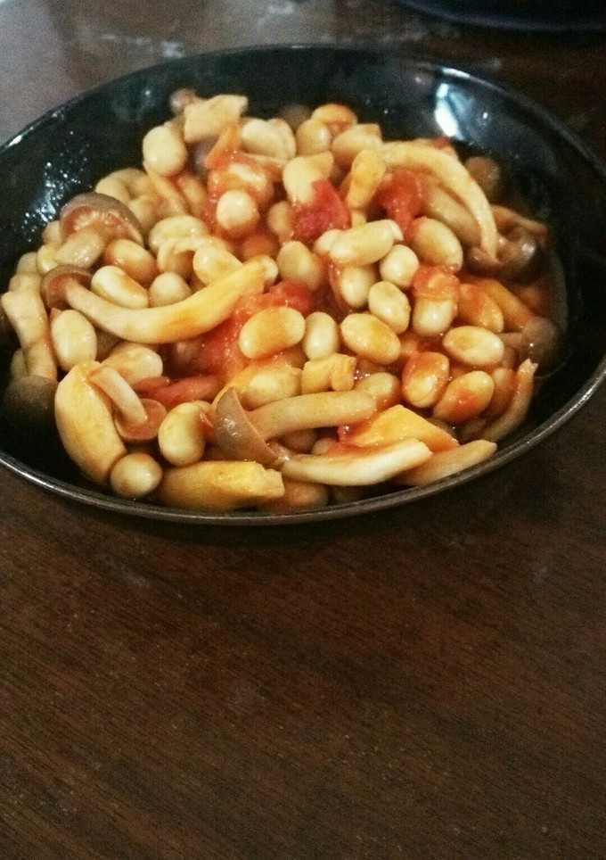 大豆とトマトの簡単ケチャップ炒め♪-レシピのメイン写真