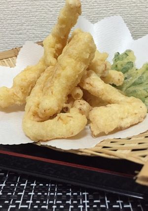 やわらか燻製いかの天ぷら〜計量不要〜-レシピのメイン写真
