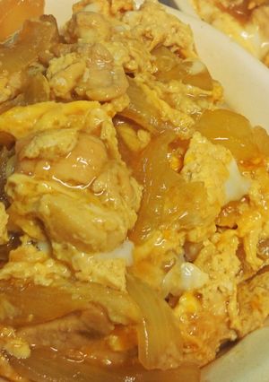 フライパンで簡単♥半熟トロトロ親子丼-レシピのメイン写真
