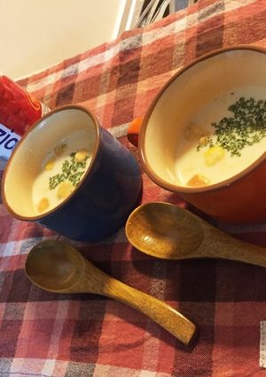 パンプキンミルクスープ-レシピのメイン写真