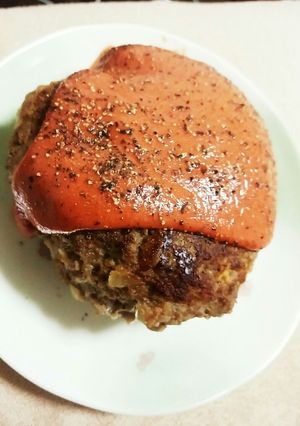 絶賛手作りハンバーグ!-レシピのメイン写真