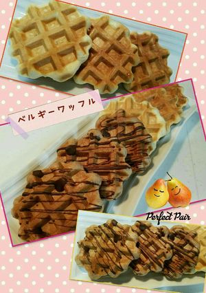 ホームベーカリーで簡単★ベルギーワッフル-レシピのメイン写真