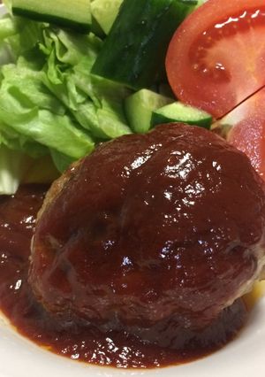 超簡単！にぎにぎハンバーグ☆-レシピのメイン写真