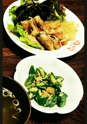 佐藤さんちの小鉢ｻﾝ(オクラ編)-レシピのメイン写真