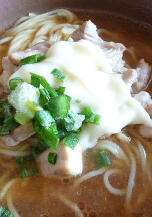チキン・チーズのせ味噌ラーメン-レシピのメイン写真