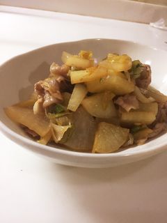 豚バラと大根の和風炒め-レシピのメイン写真