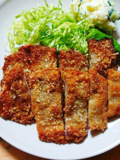 豚薄切り肉で手間なし豚ミルフィーユカツ-レシピのメイン写真