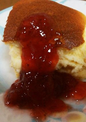 ＊簡単！スフレヨーグルトケーキ＊-レシピのメイン写真