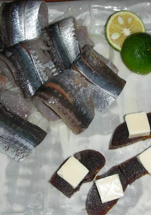 サンマをちょっぴり洋風に食べるお皿-レシピのメイン写真