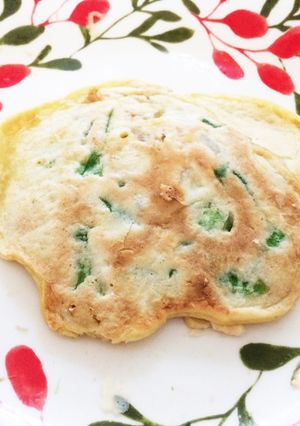 子どものおやつ☆レタスでお好み焼き-レシピのメイン写真