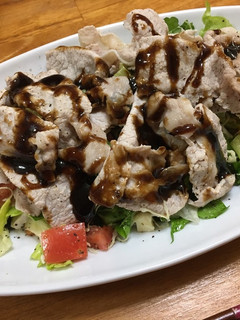 豚肉しゃぶしゃぶバルサミコソースサラダ-レシピのメイン写真