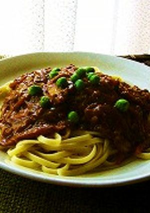 名古屋給食レシピ☆おぼろみそめん-レシピのメイン写真