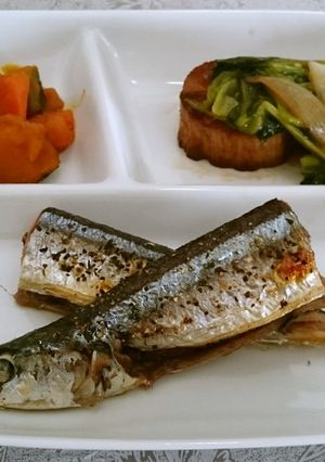 サンマのバジル焼き-レシピのメイン写真