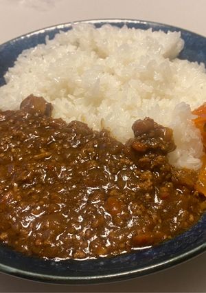 肉々しいキーマカレー(作り置き)-レシピのメイン写真