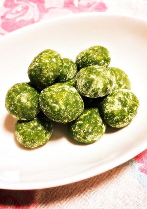 簡単 ボール２個 抹茶 スノーボール-レシピのメイン写真