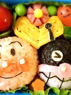 キャラ弁☆アンパンマン*バイキンマン-レシピのメイン写真
