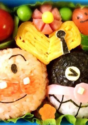 キャラ弁☆アンパンマン＊バイキンマン-レシピのメイン写真