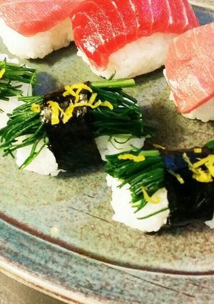 おかひじき寿司-レシピのメイン写真