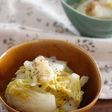 素材一品だけ!白菜のにんにく炒め