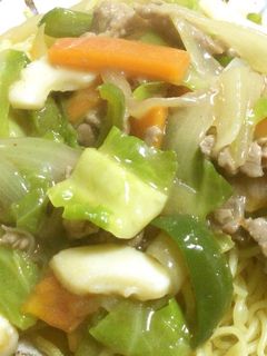 超楽々 本格派 中華あんかけ焼そば〜!-レシピのメイン写真