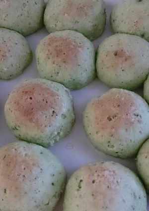 HMとご飯でモチモチほうれん草あんパン-レシピのメイン写真