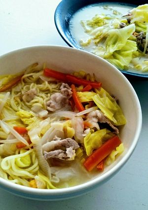 王将ラーメンパックで楽々取り分け離乳食！-レシピのメイン写真