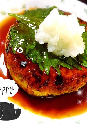 【簡単】ボリューム満点豆腐ハンバーグ-レシピのメイン写真